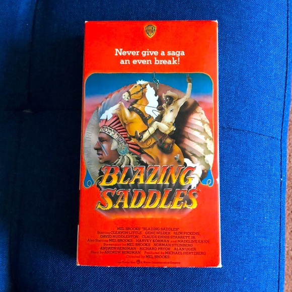 Blazing Saddles VHS tape - Picture 1 of 4